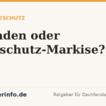 VELUX Rollladen oder Hitzeschutz-Markise: Was ist die bessere Wahl? VELUX Rollladen oder Hitzeschutz-Markise – dachfensterinfo.de
