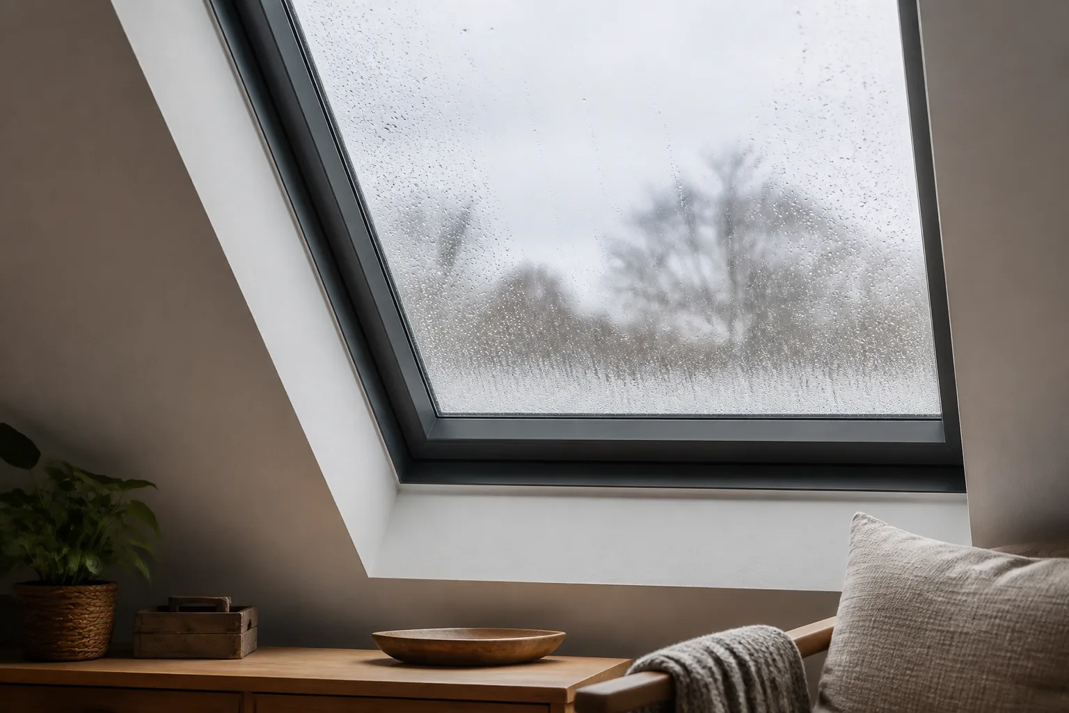 Dachfenster beschlägt von innen: Ursachen & was wirklich hilft