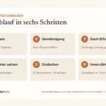 Dachfenster einbauen: Ablauf in sechs Schritten von der Planung bis zur Innendämmung