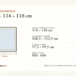Maßzeichnung VELUX SK06: Außenmaß, Innenfutter-Nutmaß, Flügellichtmaß und ältere Größencodes