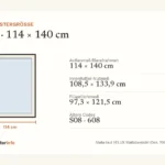 VELUX SK08: Maße, alter Code (S08/608) und passendes Zubehör Maßzeichnung VELUX SK08: Außenmaß, Innenfutter-Nutmaß, Flügellichtmaß und ältere Größencodes